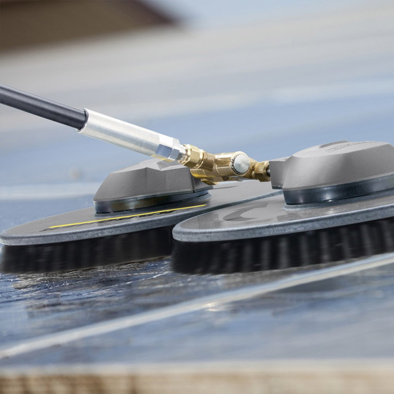 Perie disc pentru curatat sisteme fotovoltaice, 800mm, 1000-1300l/min, Karcher tip ISOLAR 800 ADVANCED