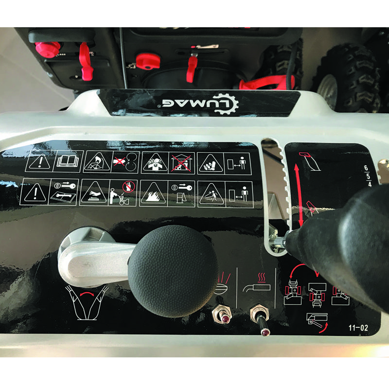 Freza de zapada cu roti, latime de lucru 764mm, LUMAG SNOW BLOWER SFR80