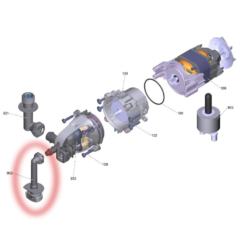 Racord Karcher, compatibil cu aparate de spalat cu presiune K2 / K3
