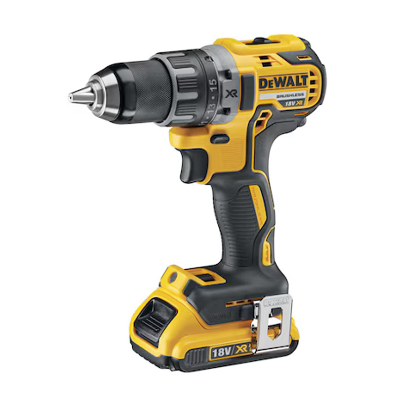 Masina de gaurit/insurubat cu 2 acumulatori 18V 2x2.0 Ah, 70Nm, DeWalt DCD791D2-QW