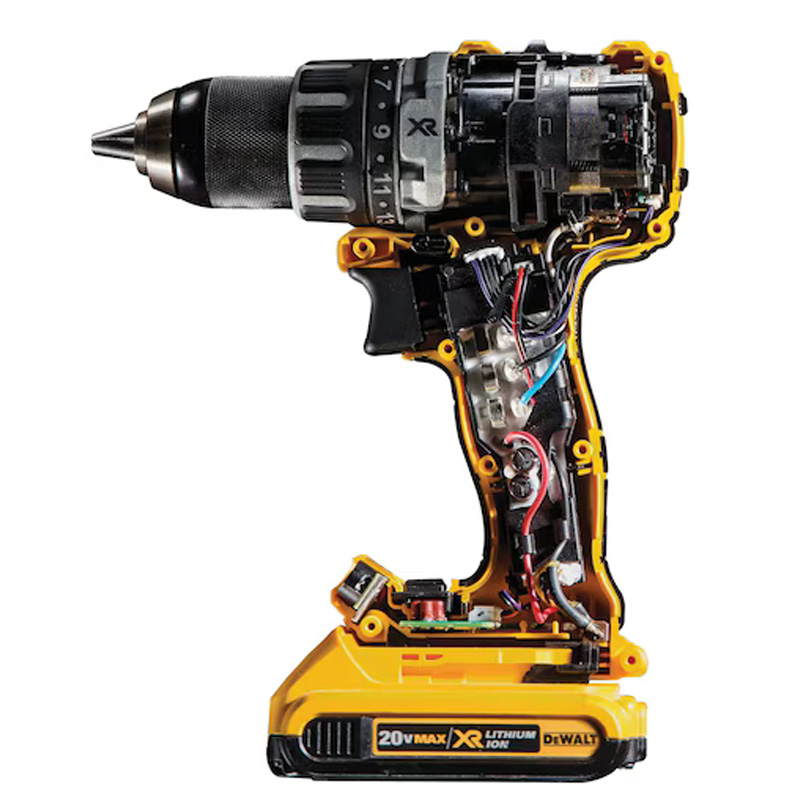 Masina de gaurit/insurubat cu 2 acumulatori 18V 2x2.0 Ah, 70Nm, DeWalt DCD791D2-QW