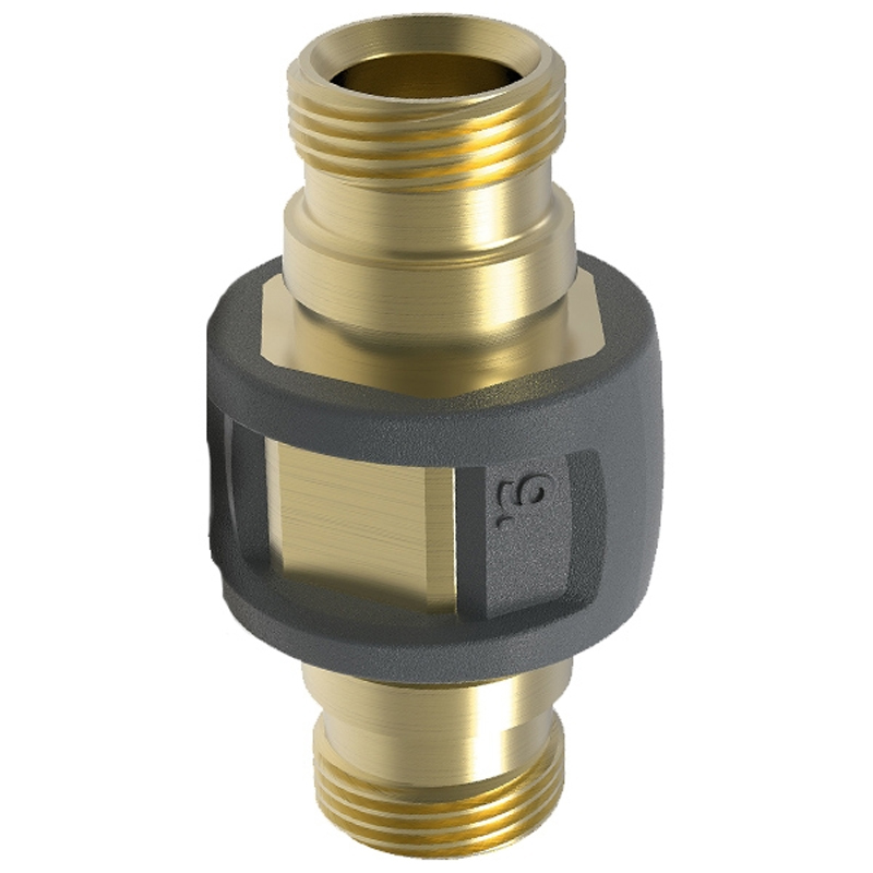 Adaptor Karcher nr 9 pentru prelungirea furtunurilor de presiune cu EASY!Lock  - 2xM22x1,5