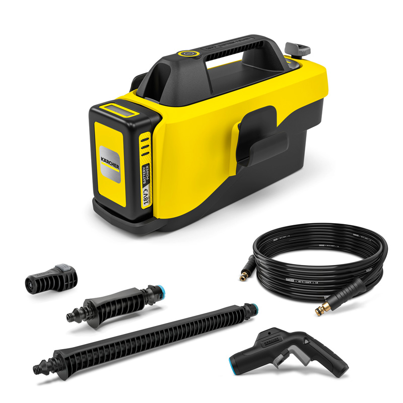 Aparat de spalat cu presiune joasa 18V, 2.5 Ah, Karcher tip OC6-18 Premium Battery Set