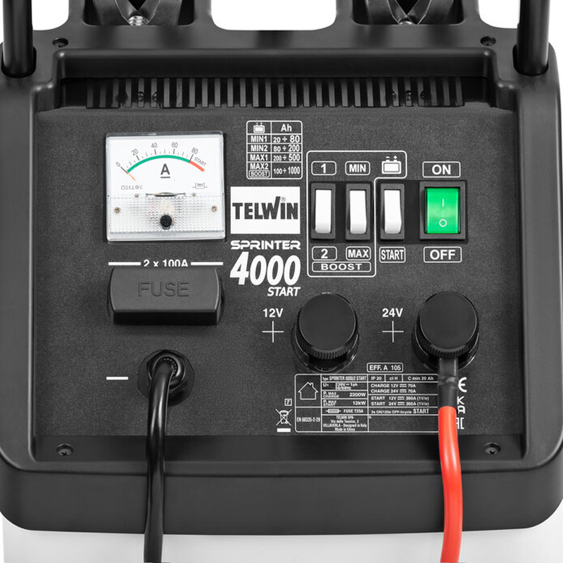 Redresor / Robot pornire auto 230V 12V/24V TELWIN, SPRINTER 4000 START