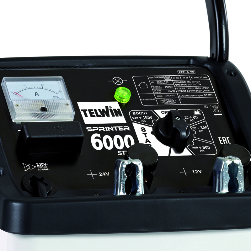 Redresor / Robot pornire auto 230V 12V/24V TELWIN, SPRINTER 6000 START