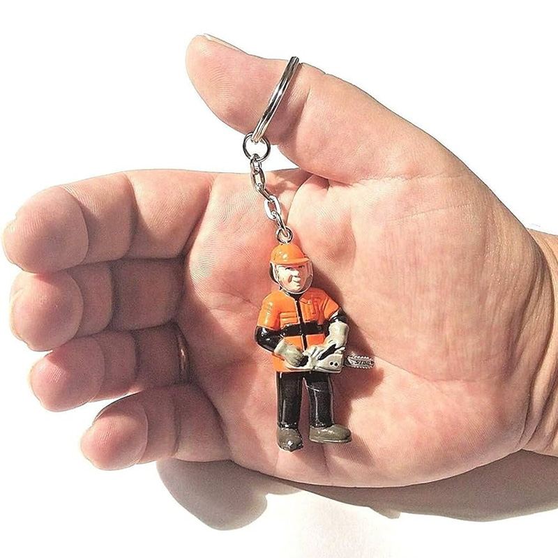 Breloc, omulet cu motofierastrau STIHL