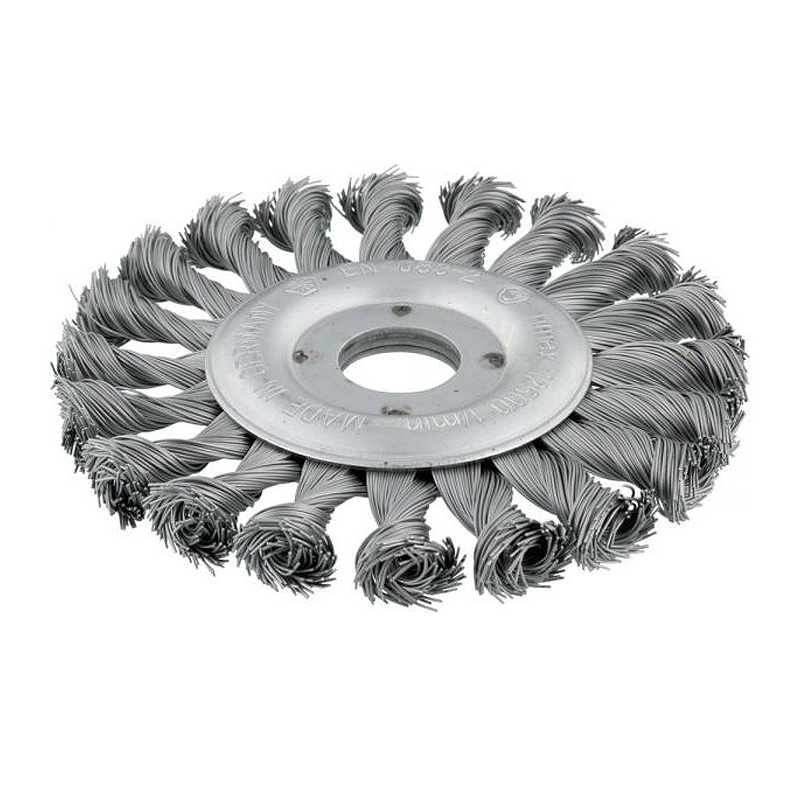 Perie sarma disc 180mm, fir 0,5mm otel rasucit, OSBORN