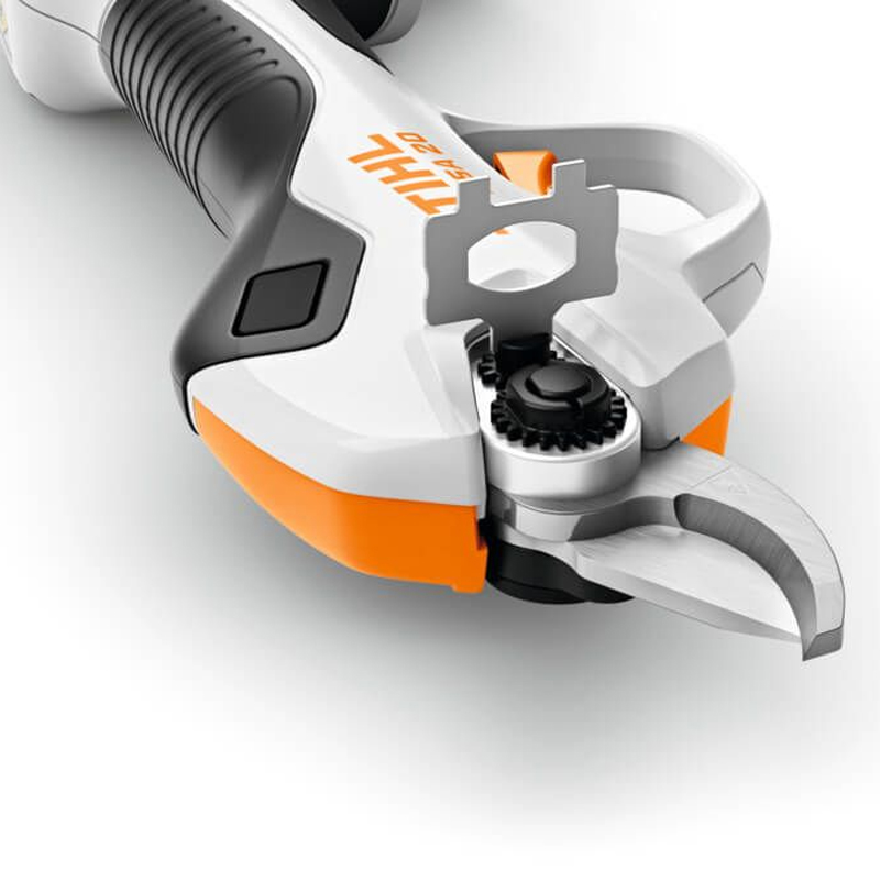 Foarfeca de gradina cu acumulatori, Stihl, tip ASA20 Set (cu acumulator si incarcator), sistem AS