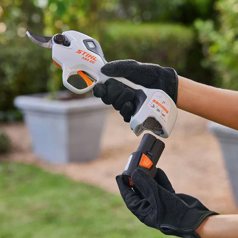 Foarfeca de gradina cu acumulatori, Stihl, tip ASA20 SOLO, sistem AS