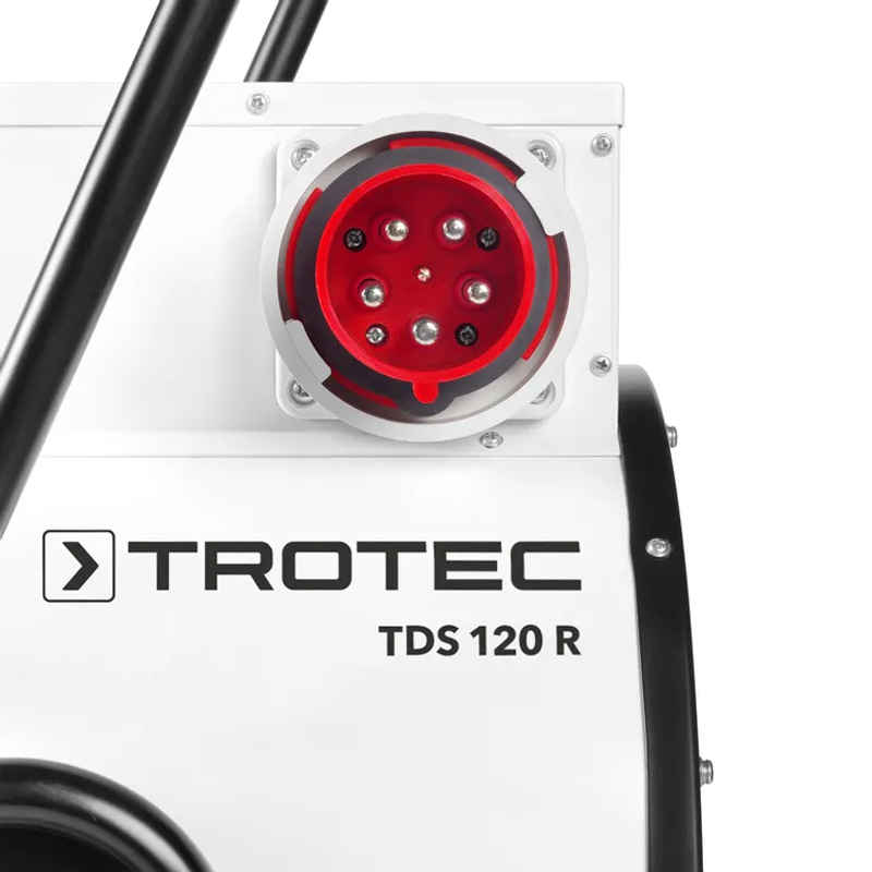 Incalzitor electric rotund, profesional, 30kW, 380V, Trotec TDS120R