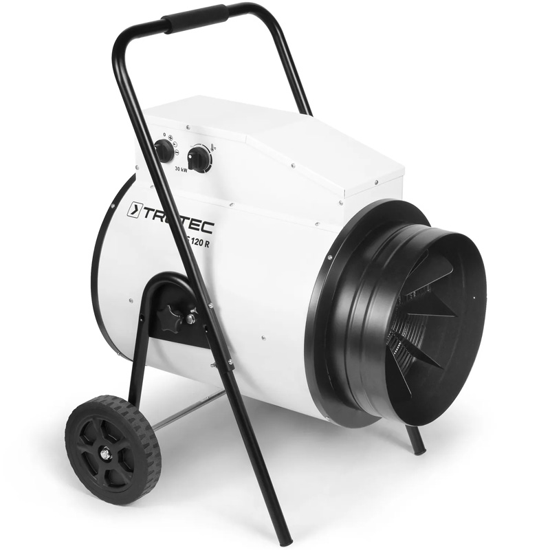 Incalzitor electric rotund, profesional, 30kW, 380V, Trotec TDS120R