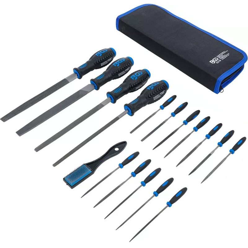 Set 17 pile profesionale in geanta de transport, BGS