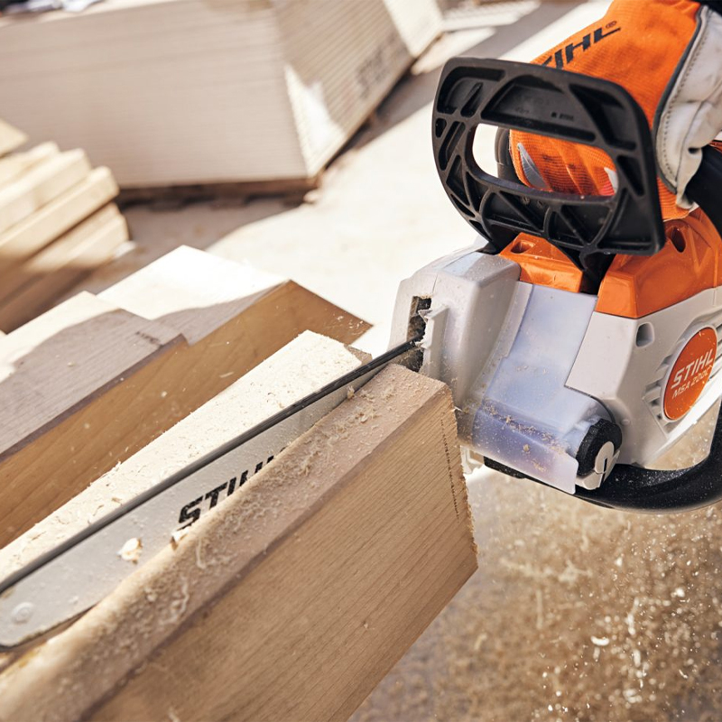 Electrofierastrau cu lant Stihl, compatibil cu acumulatori 36V, 30cm, 1,1mm, 1/4