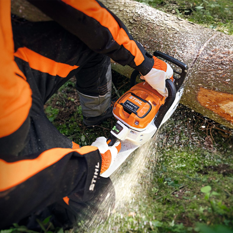 Electrofierastrau cu lant Stihl, compatibil cu acumulatori 36V, 40cm, 1.3mm, 0.325