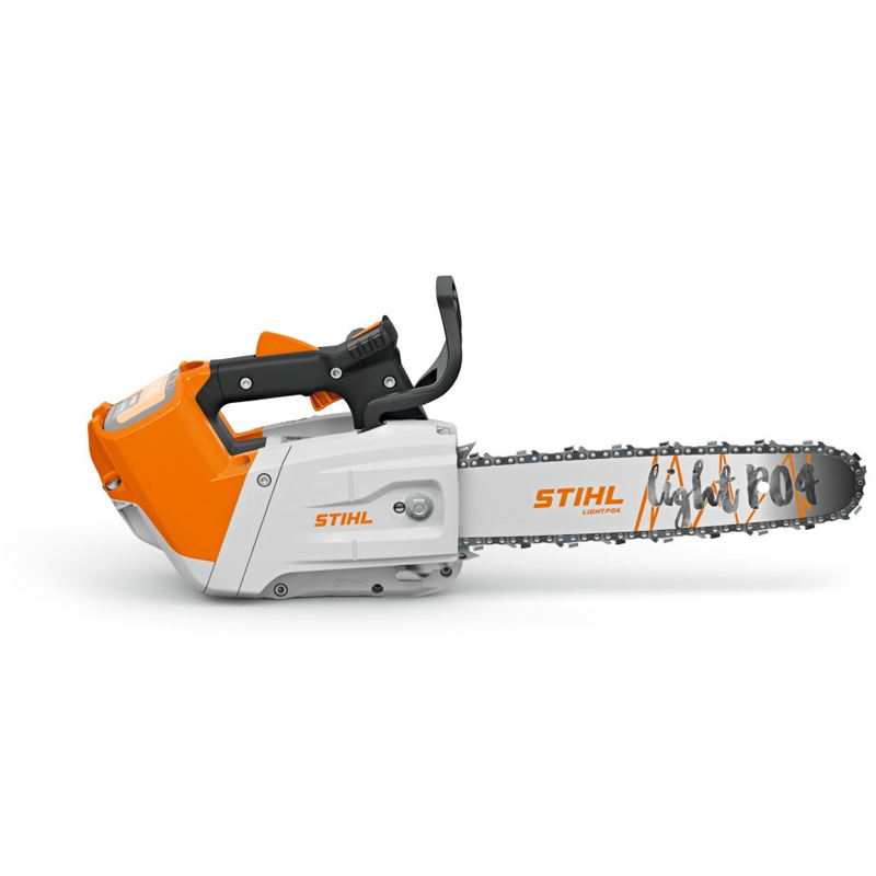 Electrofierastrau pentru ingrijit/toaletat copaci cu lant Stihl, compatibil cu acumulatori 36V, 35cm, 1.3mm, 3/8