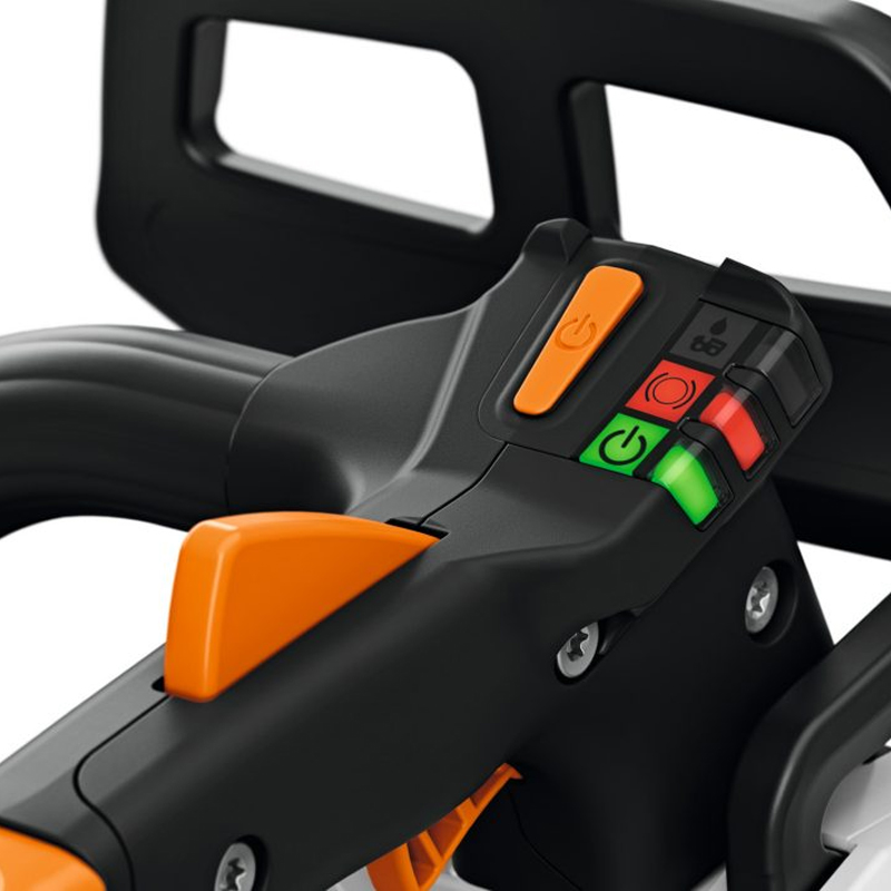 Electrofierastrau pentru ingrijit/toaletat copaci cu lant Stihl, compatibil cu acumulatori 36V, 35cm, 1.3mm, 3/8