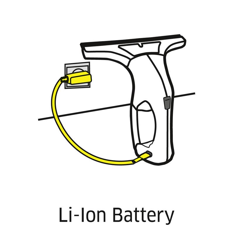 Curatitor de ferestre Karcher WV1 Plus (yellow)