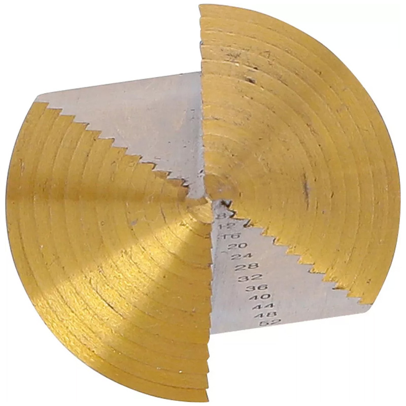 Burghiu conic in trepte Titan, 6 - 65 mm, BGS