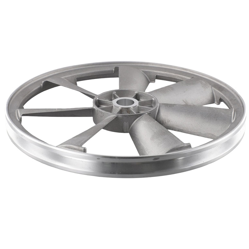 Fulie D=350mm, 1 canal V, aluminiu, FIAC