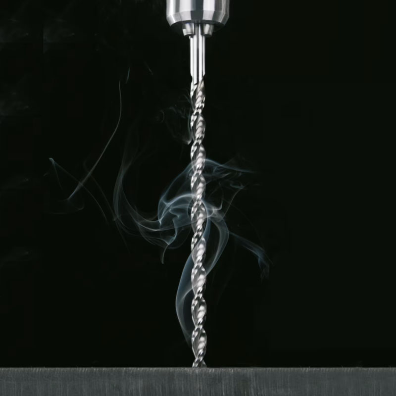 Burghiu pentru metal HSS-G DIN 1869 TL 3000 extralung 8.5 x 305/210, RUKO