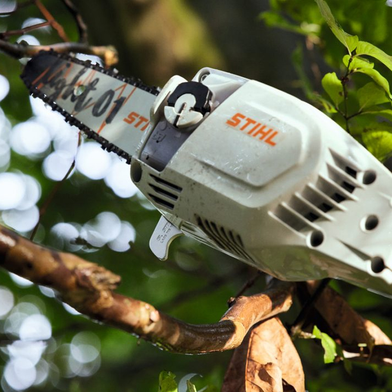 Emondor (fierastrau) de inaltime compatibil cu acumulator 36V, Stihl, SOLO (fara incarcator si acumulator), tip HTA86, sistem AP