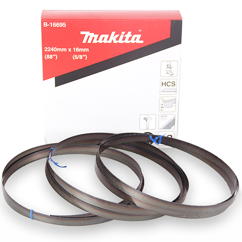 Set 3 benzi 2240x16x0.5 mm, pentru metale neferoase, pentru MAKITA LB1200F