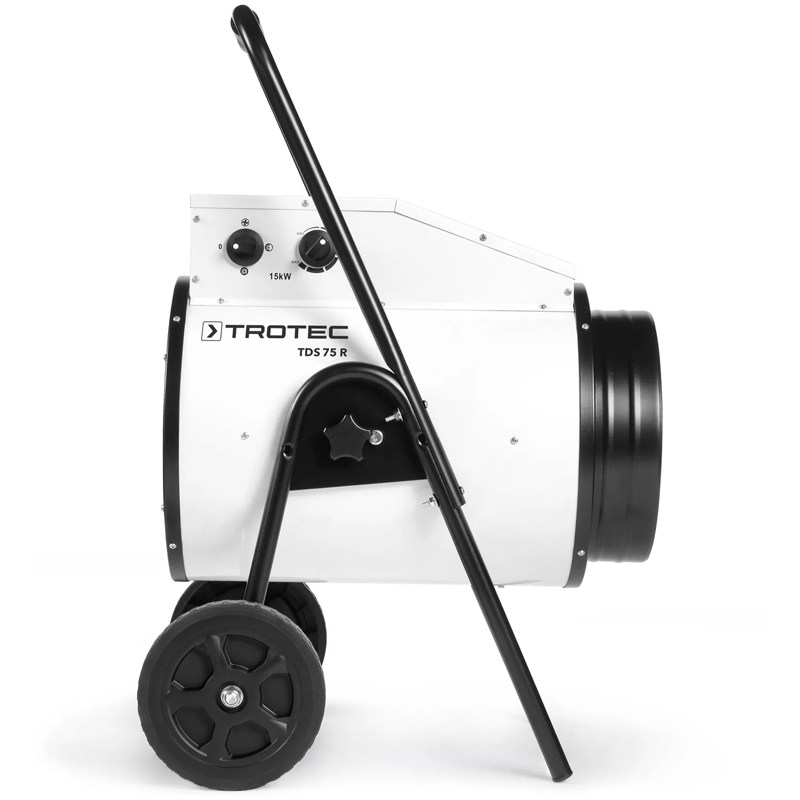 Incalzitor electric rotund, profesional, 15kW, 380V, Trotec TDS75R