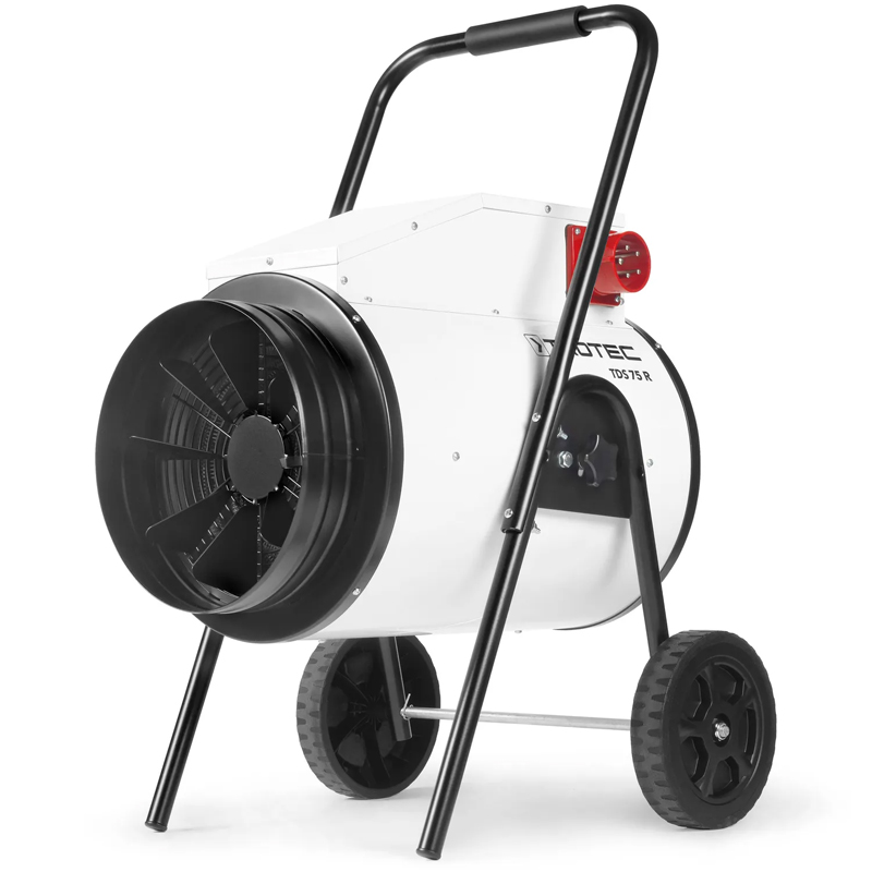 Incalzitor electric rotund, profesional, 15kW, 380V, Trotec TDS75R