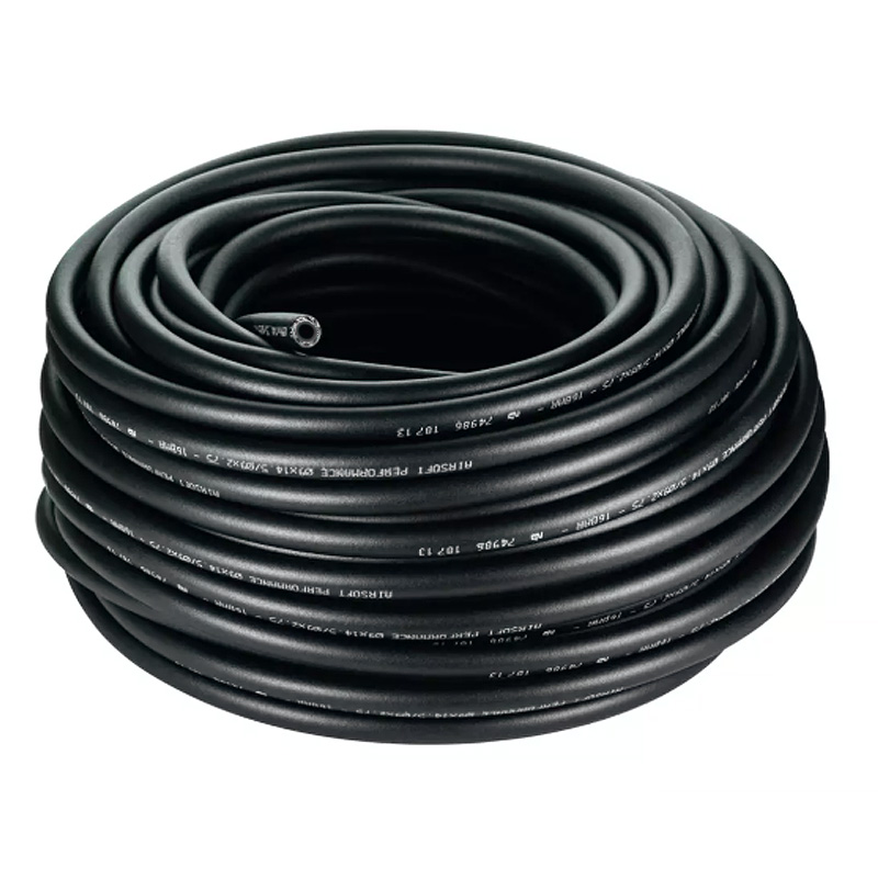 Furtun PVC flexibil cu insertie negru 6x14 mm, FIAC