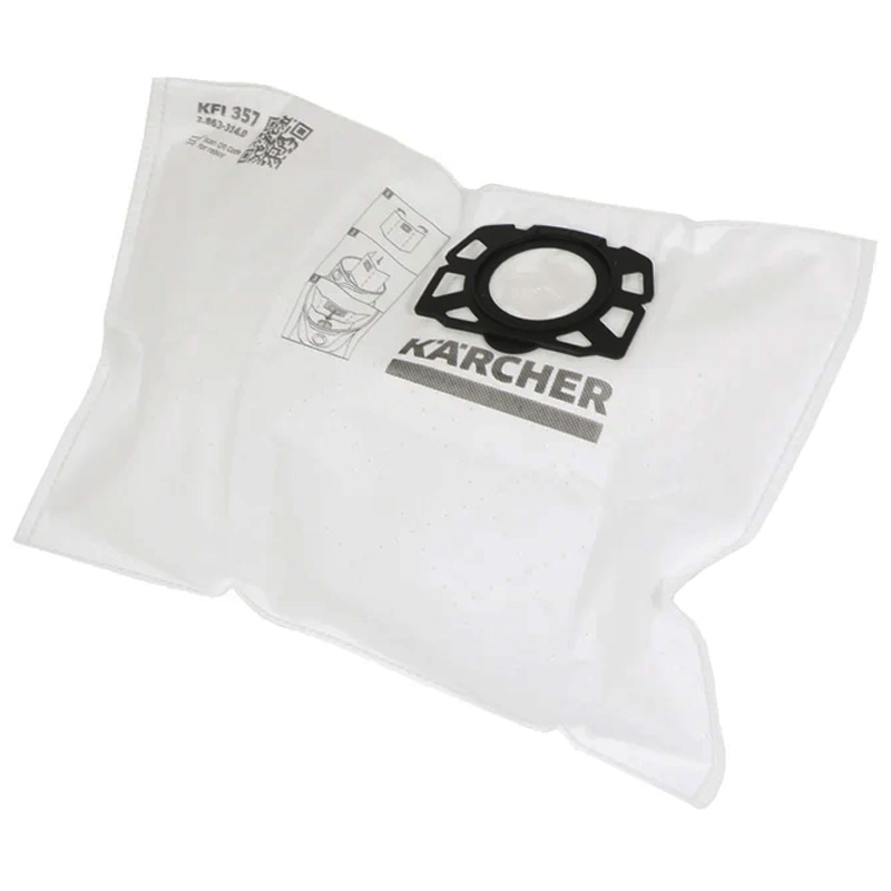 Set 4 saci filtranti din fleece Karcher pentru WD2Plus, WD3, SE4001, SE4002, KWD, tip KFI357