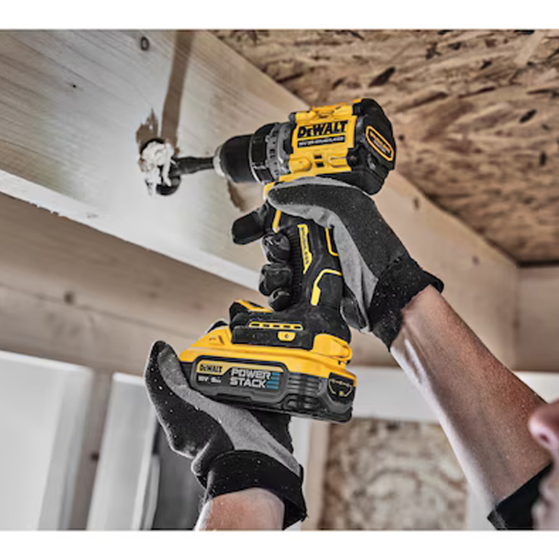 Masina de gaurit/insurubat 90 Nm cu 2 acumulatori 18V 5.0 Ah Li-Ion XR, DeWalt, tip DCD800H2T-QW