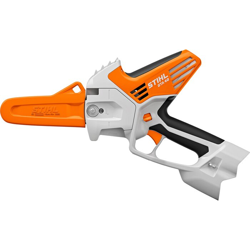 Electrofierastrau cu lant, cu acumulatori, Stihl, tip GTA40 Set (cu 2 acumulatori, incarcator si geanta transport), sistem AS