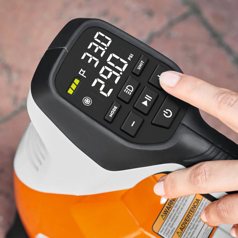 Compresor cu acumulator 10.8V, 2.1Ah, Stihl, tip KOA20 Set (cu incarcator si acumulator), sistem AS