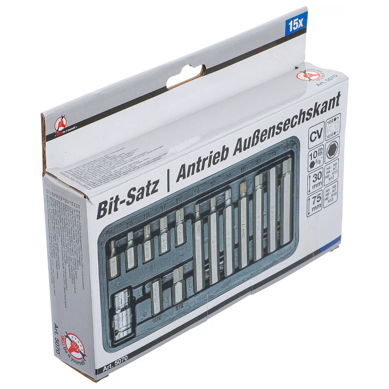 Set varfuri imbus, 15 piese 