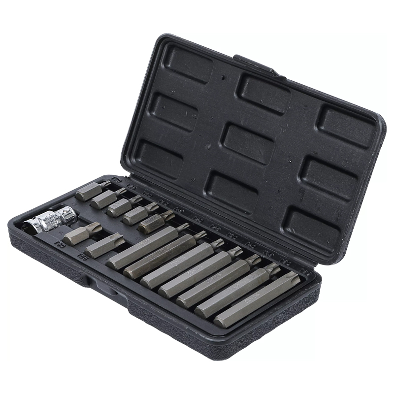 Set 15 varfuri Torx + adaptor 1/2
