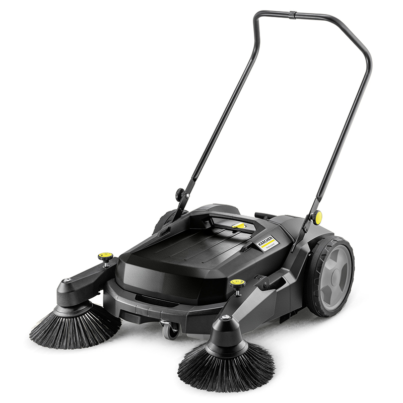 Masina de maturat manuala profesionala, cu doua maturi KM 70/20 C 2SB Anniversary Edition, cadou set de colectare a gunoiului