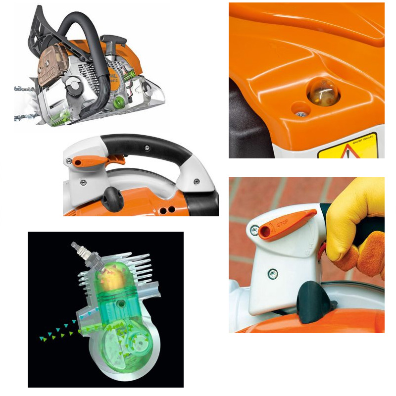 Suflanta/aspirator cu tocator STIHL, motor benzina, tip SH 86