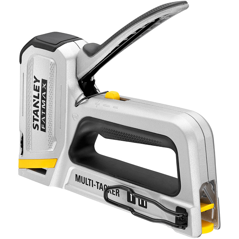 Capsator manual din aluminiu Heavy-Duty STANLEY FATMAX capse tip G 6-14 mm si cuie tip J 12-15 mm