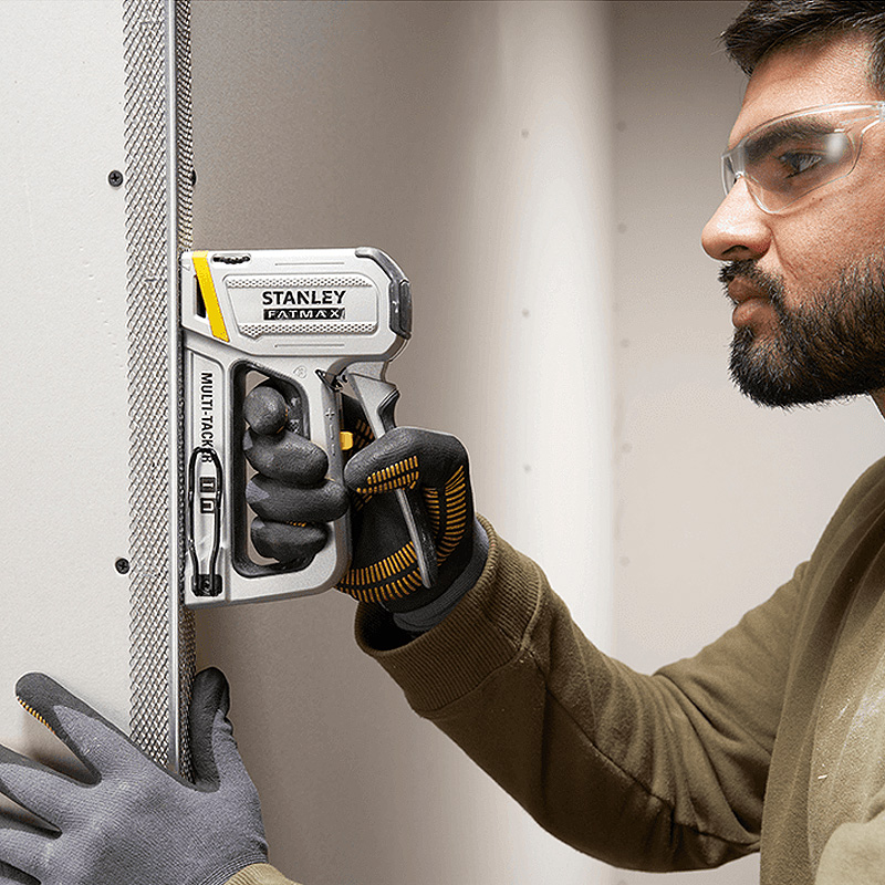 Capsator manual din aluminiu Heavy-Duty STANLEY FATMAX capse tip G 6-14 mm si cuie tip J 12-15 mm