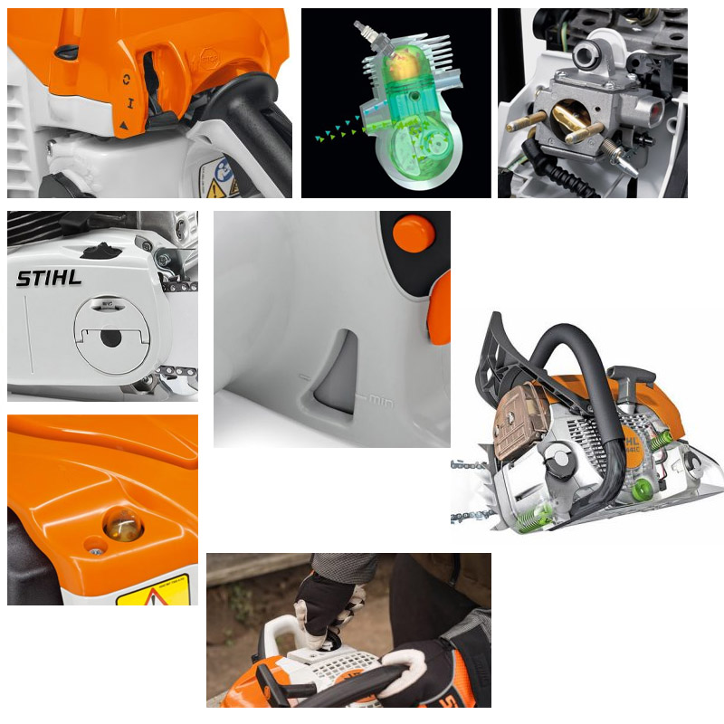 Motofierastrau cu benzina STIHL MS212C-BE, 40 cm, 3/8