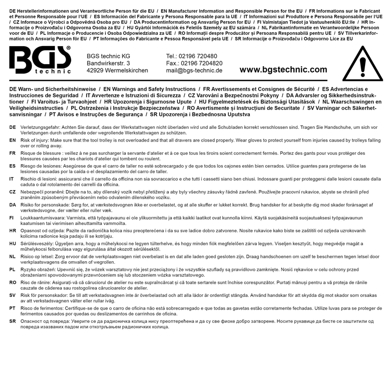 Carucior pentru scule 