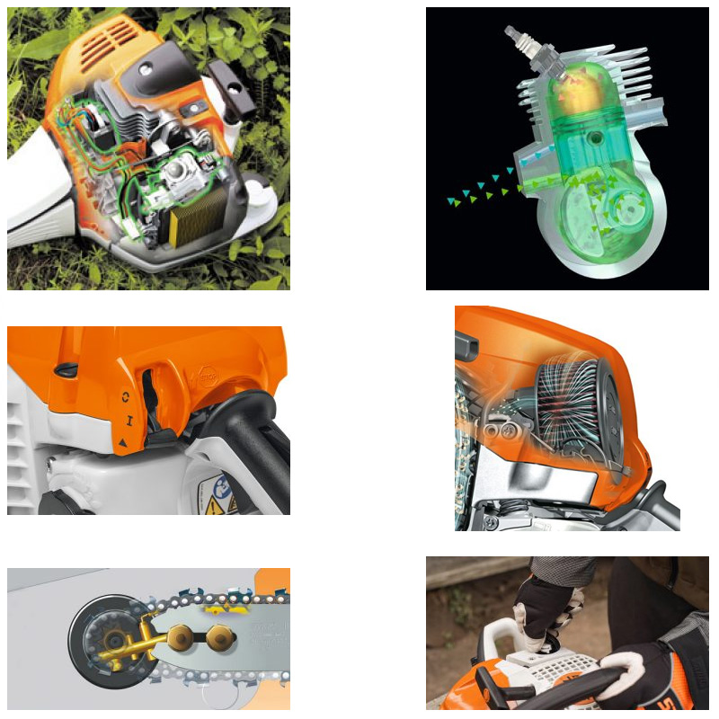 Motofierastrau cu benzina pentru domeniul forestier STIHL tip MS 362 C-M, 40 cm