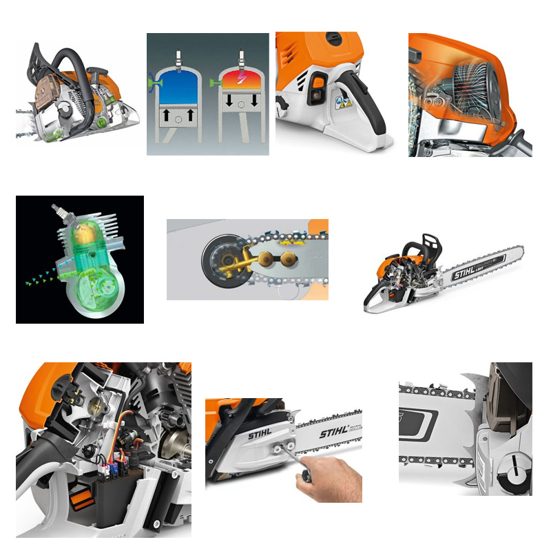 Motofierastrau cu benzina pentru domeniul forestier STIHL tip MS 500i, 50 cm, 1.6 mm