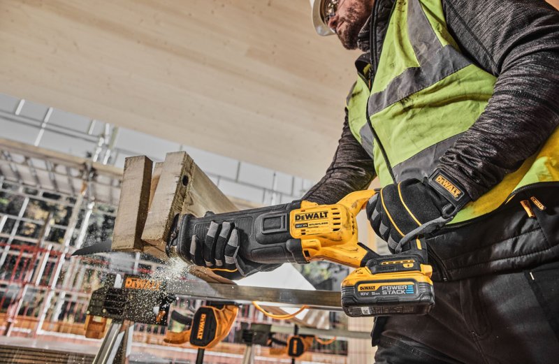 Fierastrau alternativ (sabie) 18V Powerstack, 2x5.0 Ah, tip DCS386H2T-QW