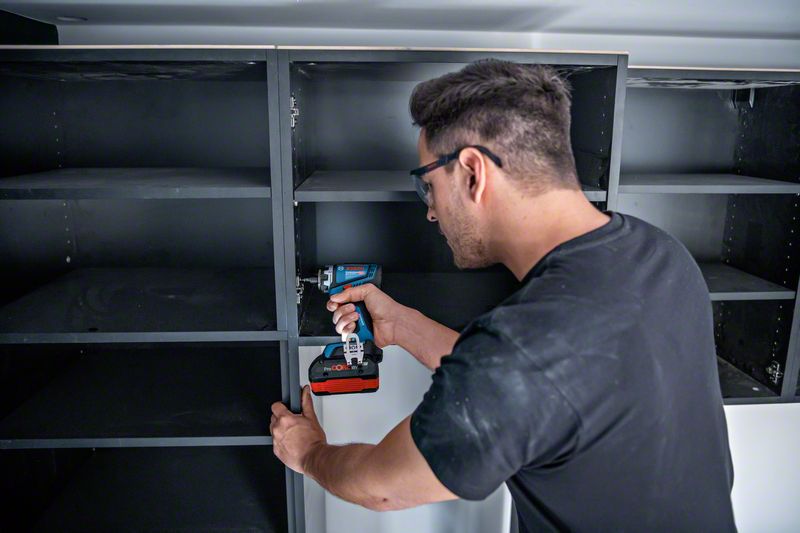 Masina de gaurit/insurubat 18V, SOLO, adaptor ciocan GFA 18-H, mandrina  GFA 18-M, tip GSR 18V-90 FC Professional