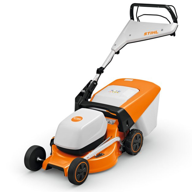 Masina electrica de tuns iarba cu autotractare, compatibila cu acumulatori 36V Li-Ion sistem AK, 46 cm, SOLO Stihl tip RMA 248 T