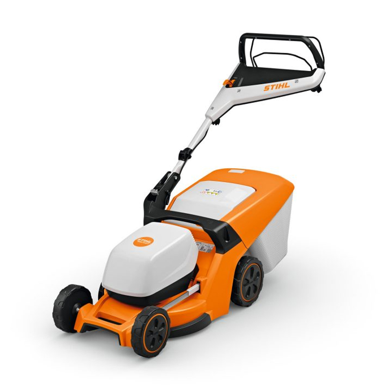 Masina electrica de tuns iarba cu autotractare, compatibila cu acumulatori 36V Li-Ion sistem AK, 41 cm, SOLO Stihl tip RMA 443.3 V