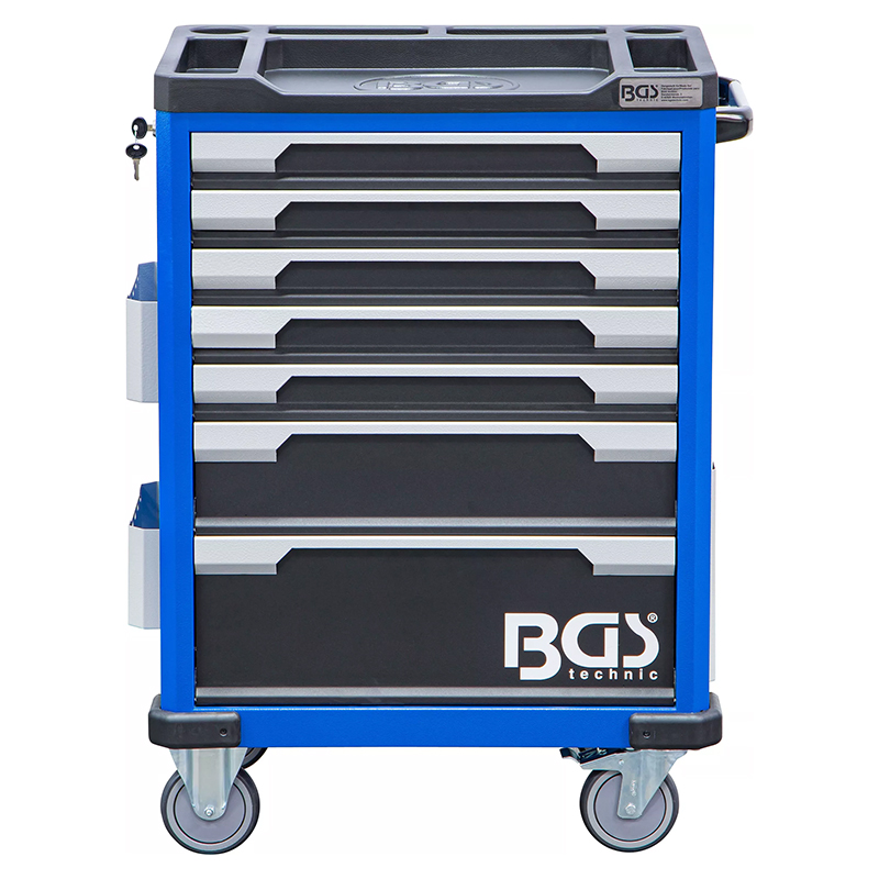 Carucior pentru scule, 7 sertare