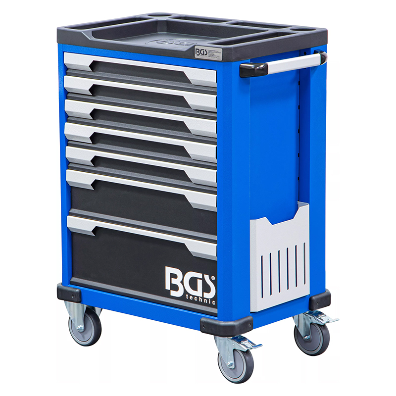 Carucior pentru scule, 7 sertare