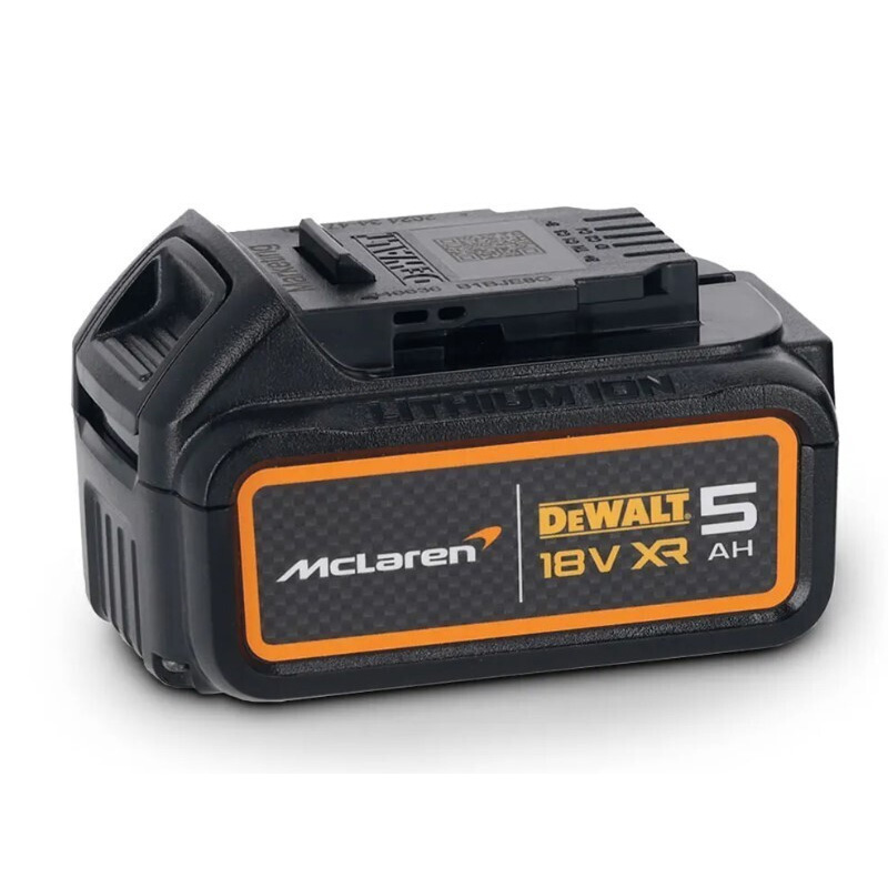 Set 2 scule Dewalt McLaren Limited Edition: DCD85M, DCF85M, 2 x acumulatori 5 Ah, incarcator, TSTAK II